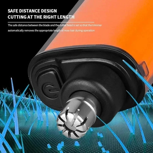 Portable 2 In 1 Electric And Nose Nasal Ears Eyebrow Facial Hair Trimmer Clipper