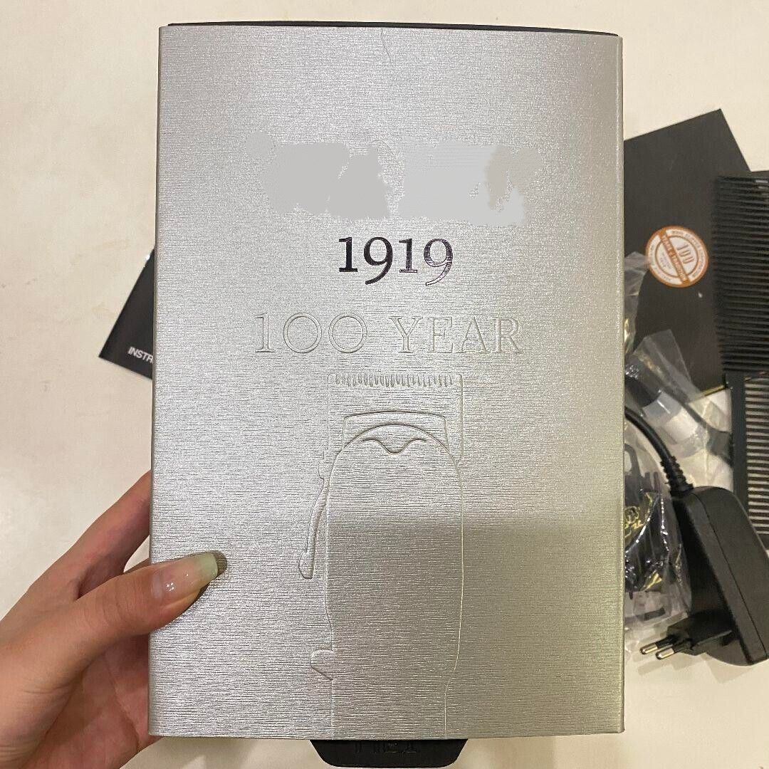 NEW For 100 Year Anniversary 1919 Limited Edition Metal Cordless Clipper Set