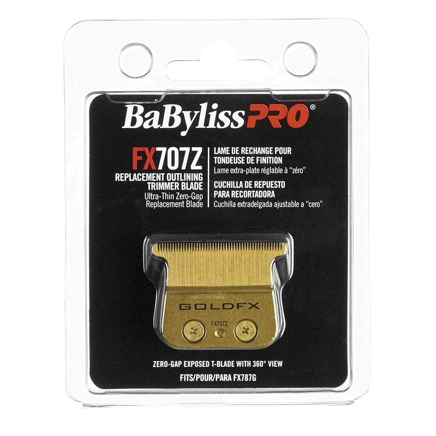 BaByliss PRO FX707Z Replacement Blade GoldFX for Skeleton Outline Trimmer – NEW