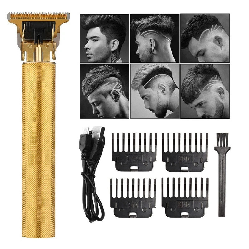Professional Hair Clippers Trimmer Cutting Beard Cordless Barber Shaving Machine