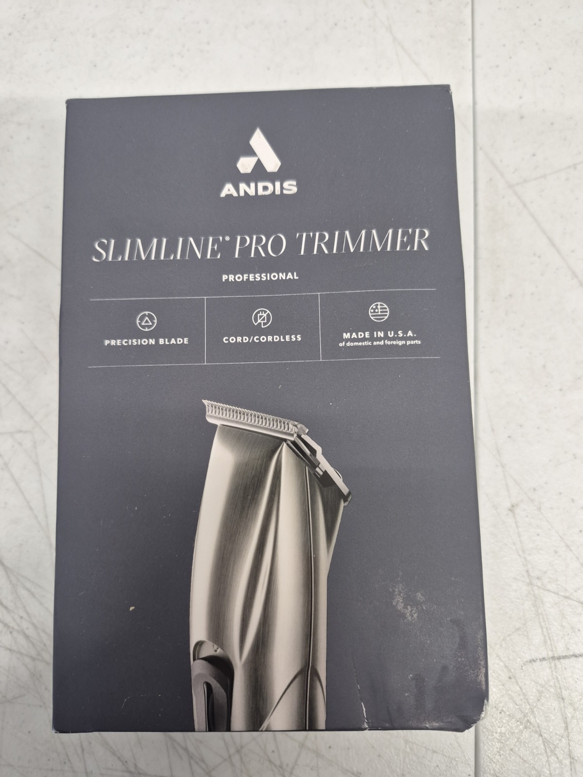 Andis Slimline Pro Trimmer D-8 Precision Blade Cord/Cordless Neck Beard Face