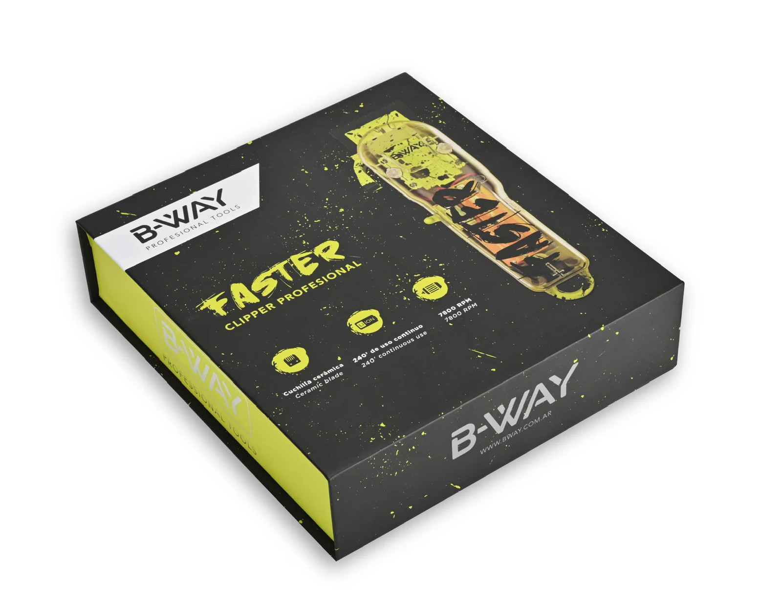 B-Way Faster Cord/Cordless Clipper #BW1FASTER – Pro Hair Clipper – Fast Ship