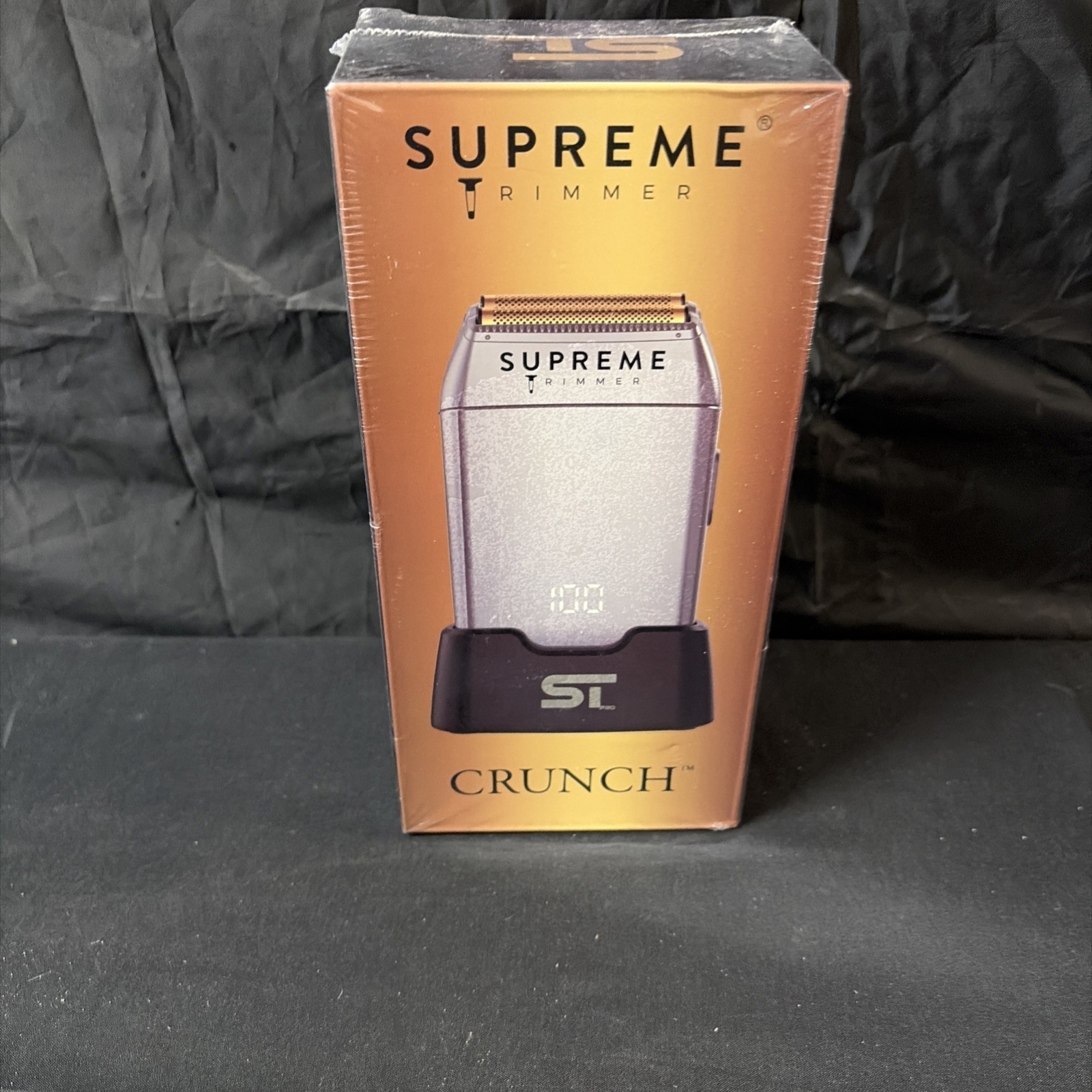 Supreme Crunch Trimmer Foil Head Unisex 1 Head Black Gold Face Hair Professional