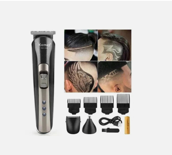 Kemei Professional Hair Clippers Cordless Trimmer Beard Cutting Machine Barber