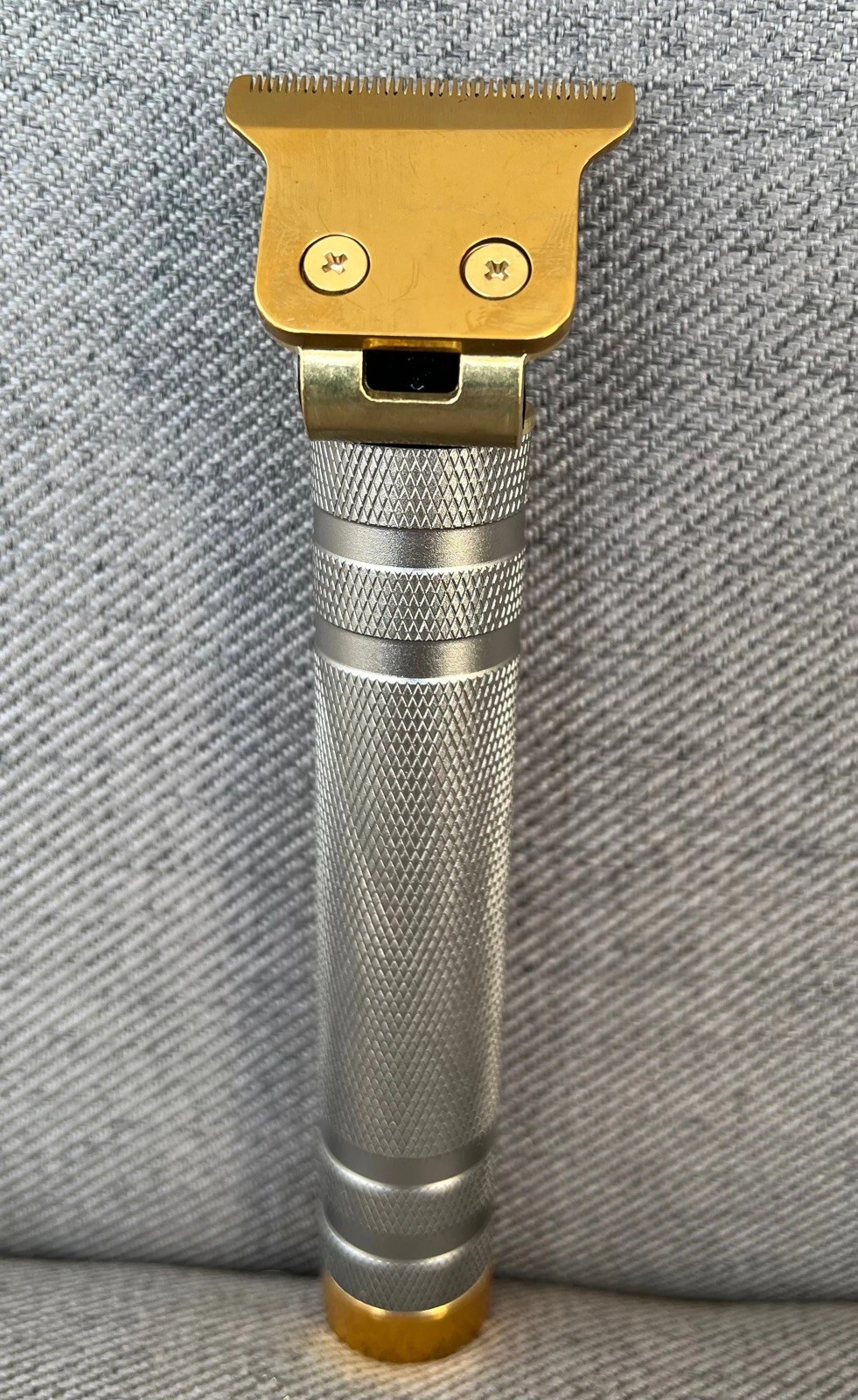 Vintage T9 Barbeador Gold Silver Beard Hair Trimmer Cutter Machine for Men