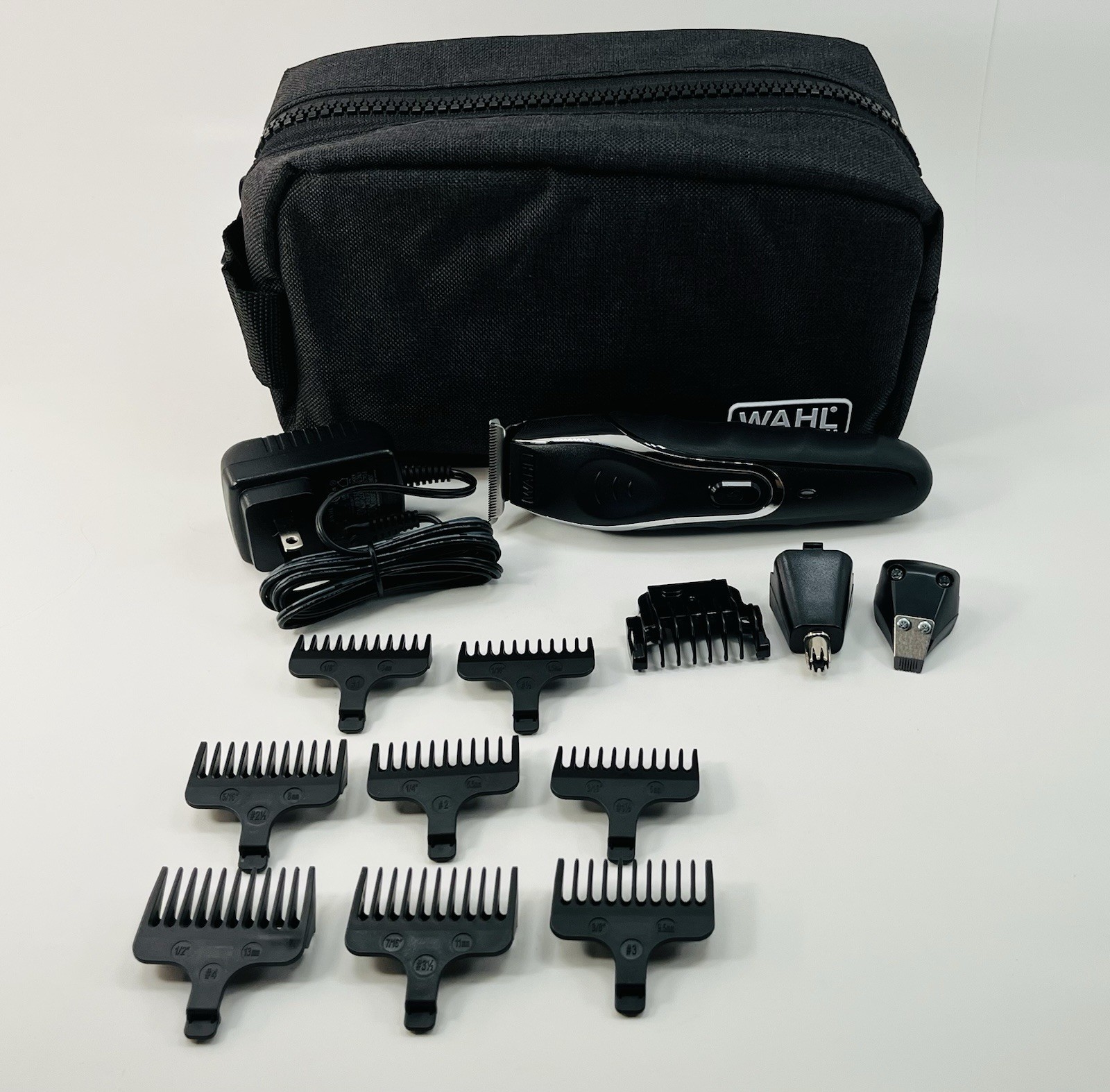 WAHL Aqua Blade 9899-100 Wet/Dry Beard Trimmer Lithium Ion Grooming Kit