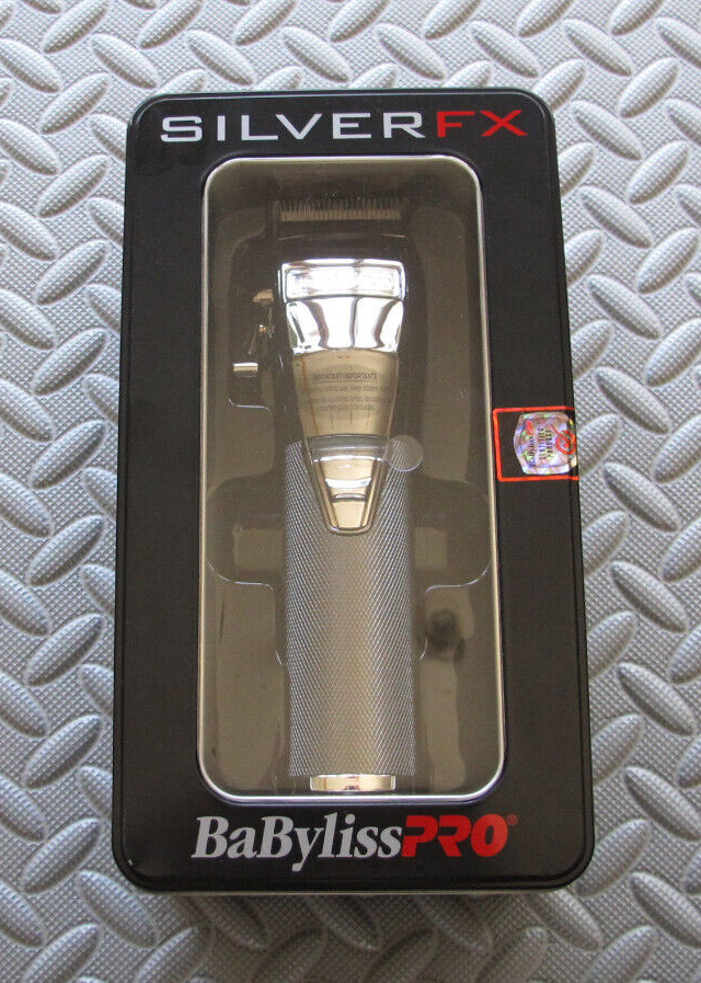 BaBylissPRO Hair Clipper For Men FX870S SILVERFX Cord/Cordless