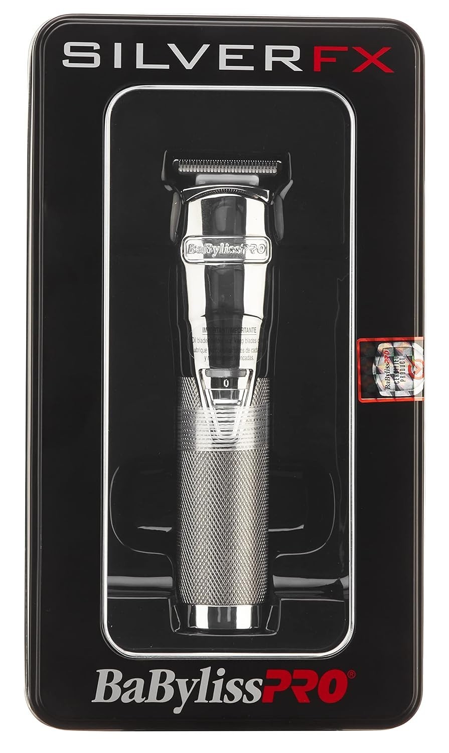 Babyliss PRO FX788S Silver FX Metal Lithium Cordless Professional Hair Trimmer