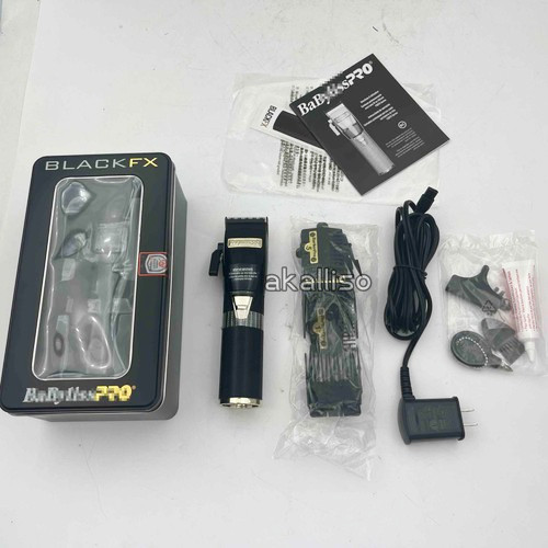 1x Babyliss Pro BLACK and GOLD FX FX870BN Cord/Cordless Adjustable Clipper NEW