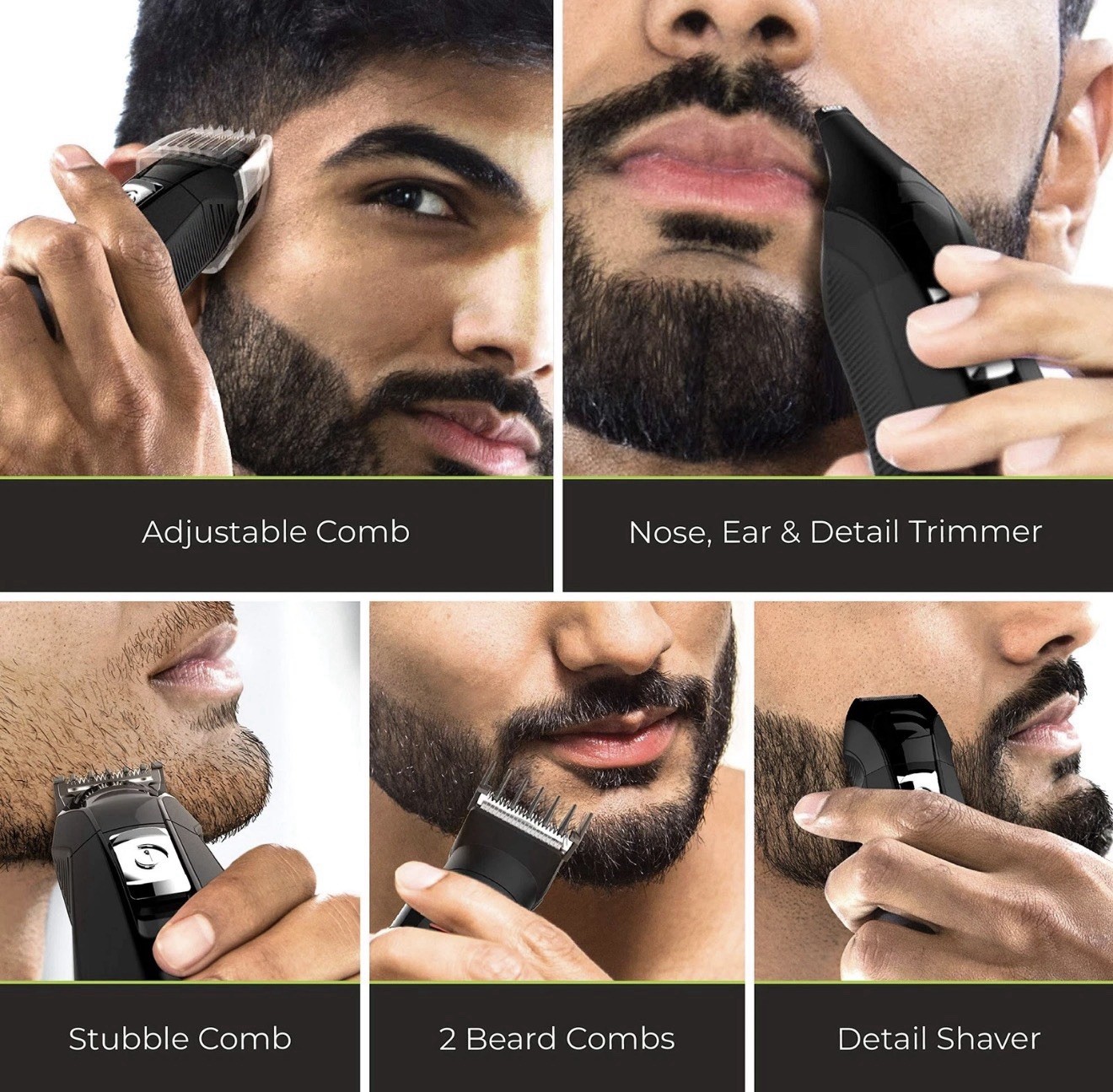 Remington 10 Piece All-In-One Groomer Beard Trimmer Kit USB Open Box