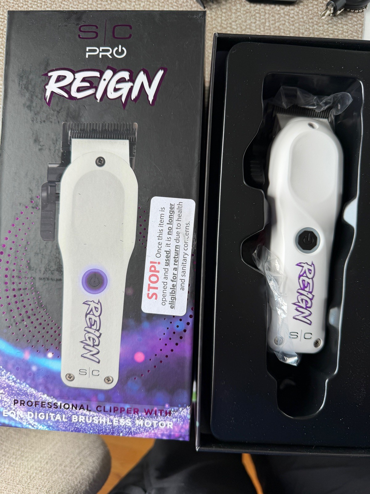 StyleCraft Reign Professional Clipper w EON Digital Brushless Motor | SC620W