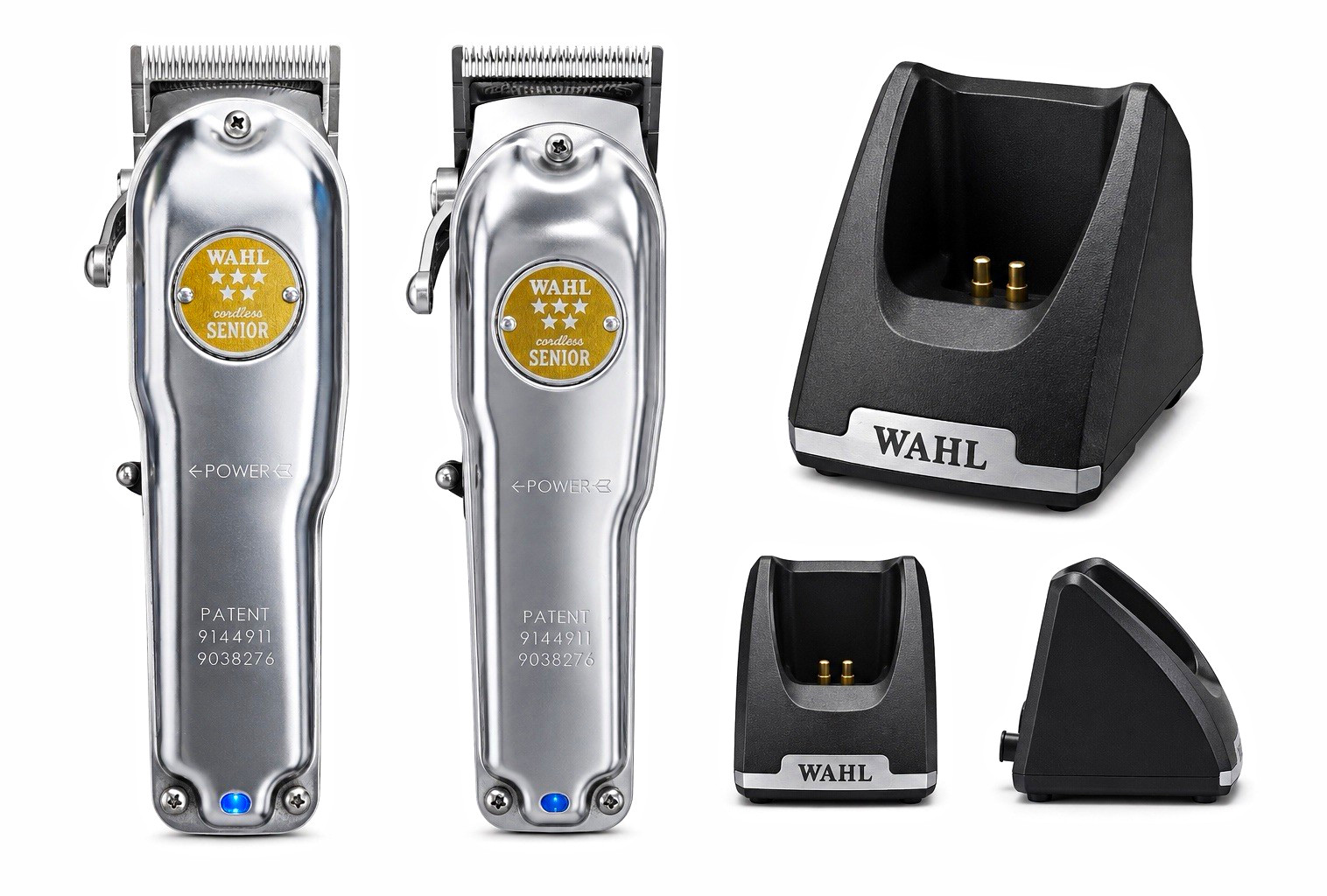 Wahl Cordless Senior Hair Clipper, Rechargeable Battery, Silver/Black