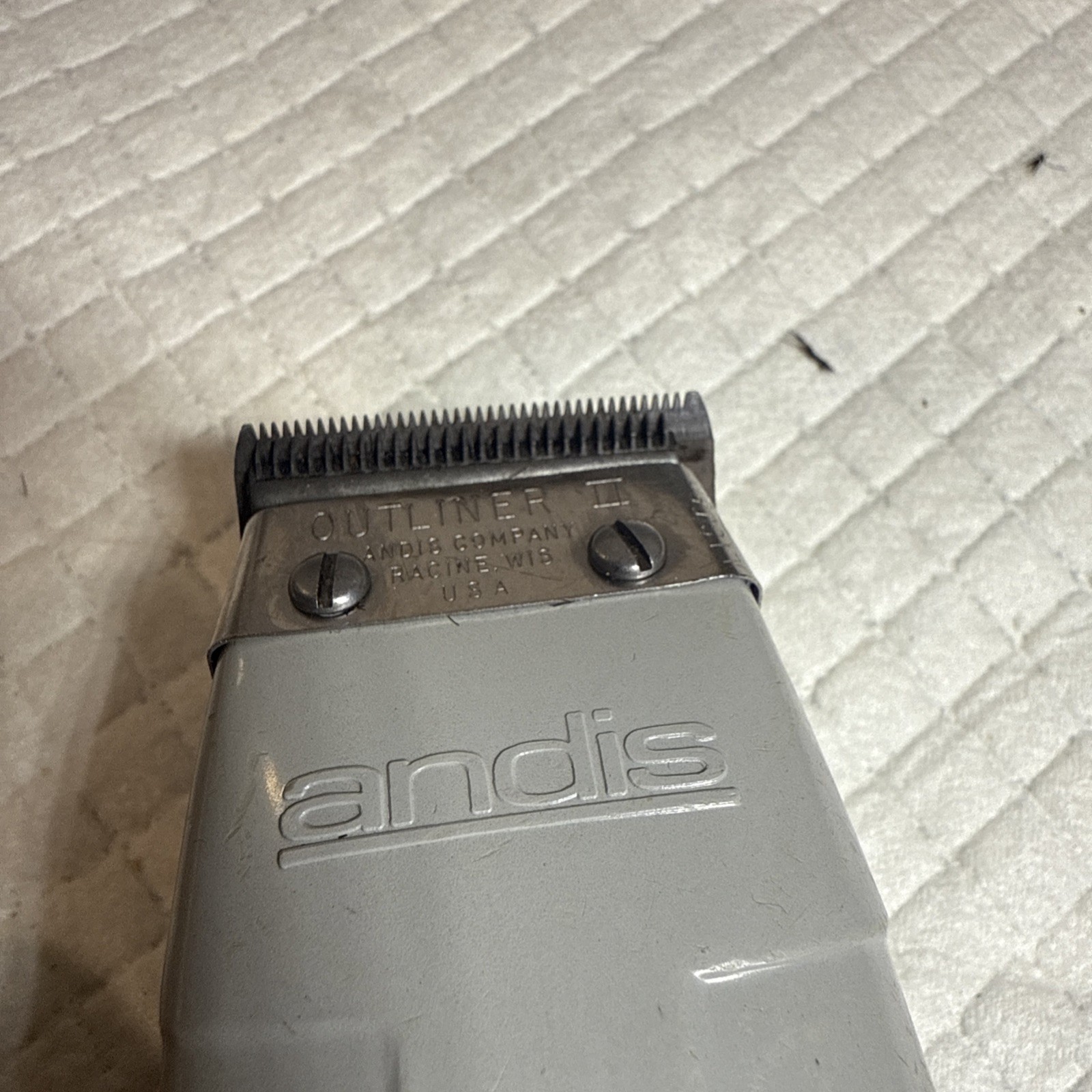 Andis Outliner II Model G Corded Hair Trimmer Clipper USA Barber Classic (READ)