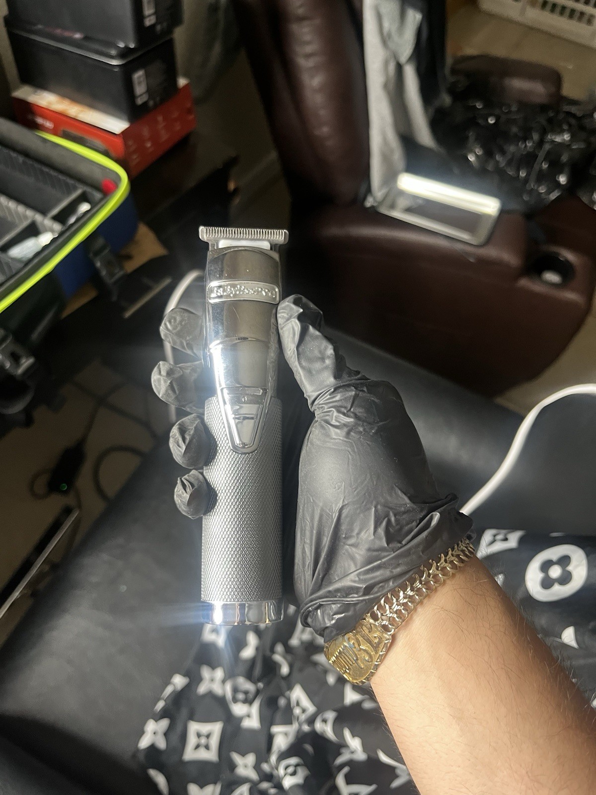 BaByliss PRO FX788S Metal Cordless Trimmer – Silver