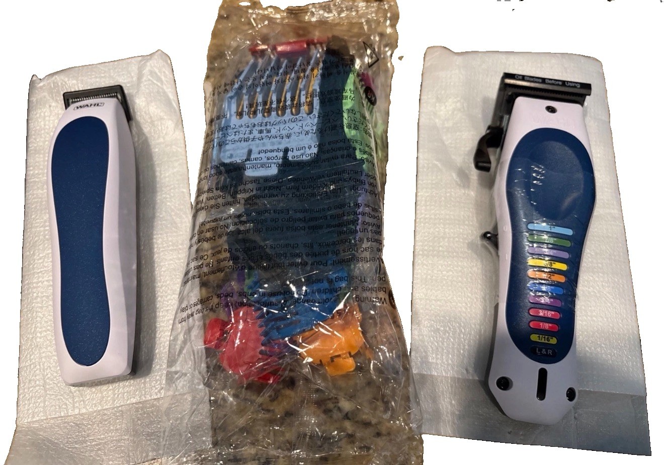 Wahl Color Pro Cordless Haircut & Touch-Up Clipper Kit | Open Box New 3026594
