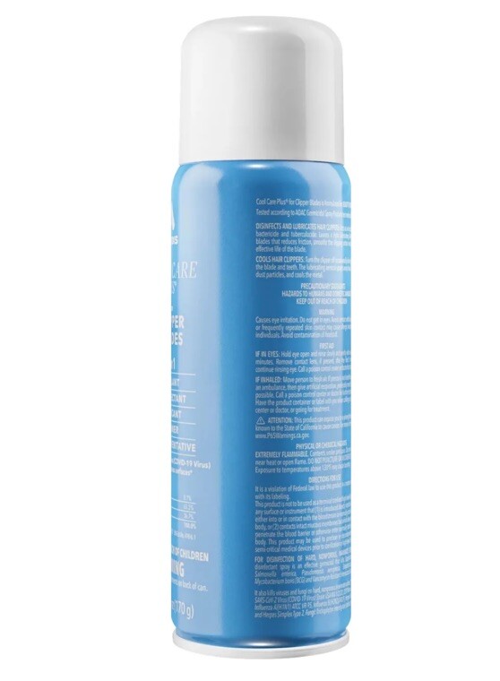 andis COOL CARE PLUS 5in1 CLIPPER TRIMMER BLADES CLEANER LUBRICANT COOLANT SPRAY