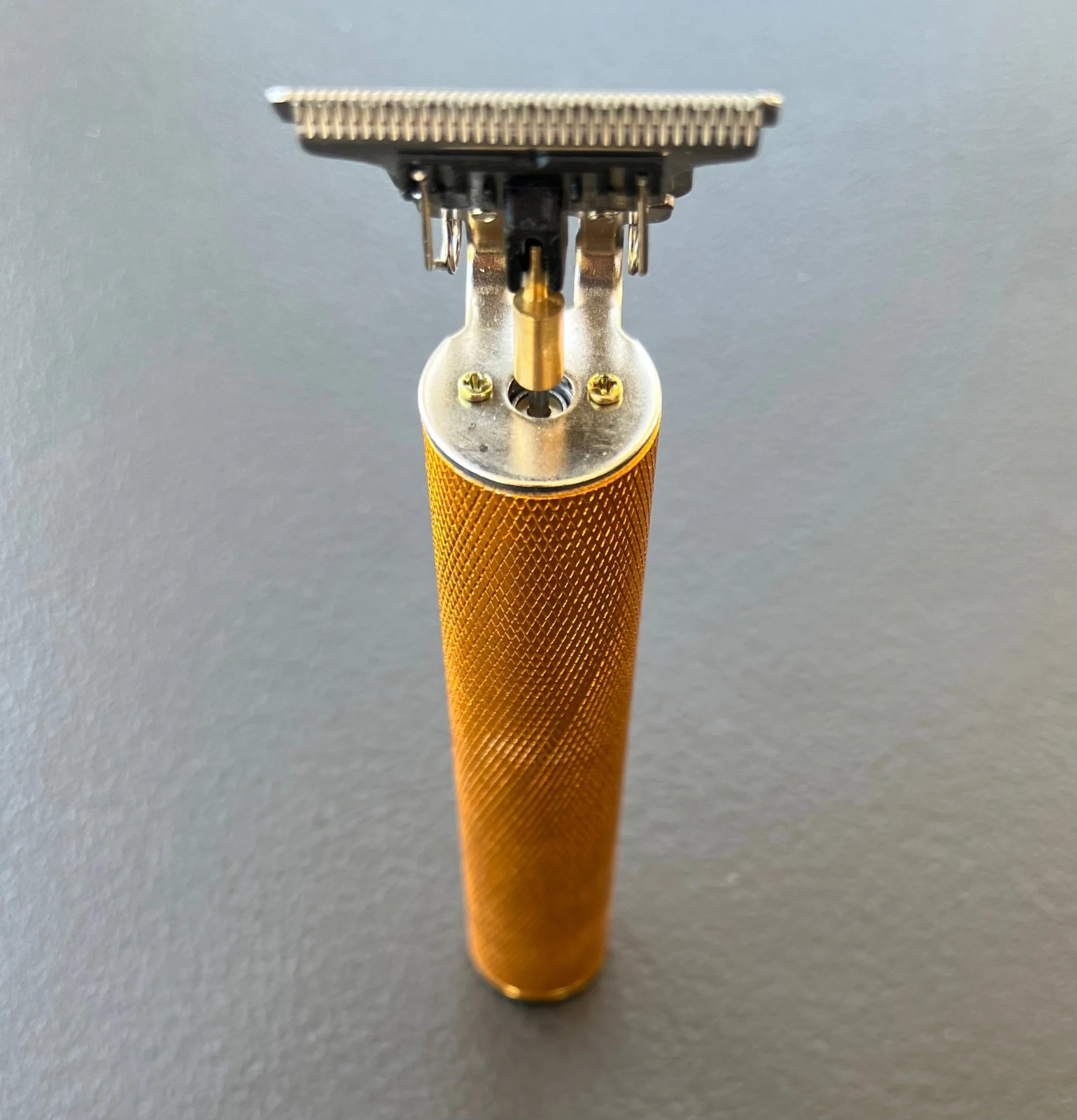 Machine for Men Vintage T9 Barbeador Gold Beard Hair Trimmer Cutter