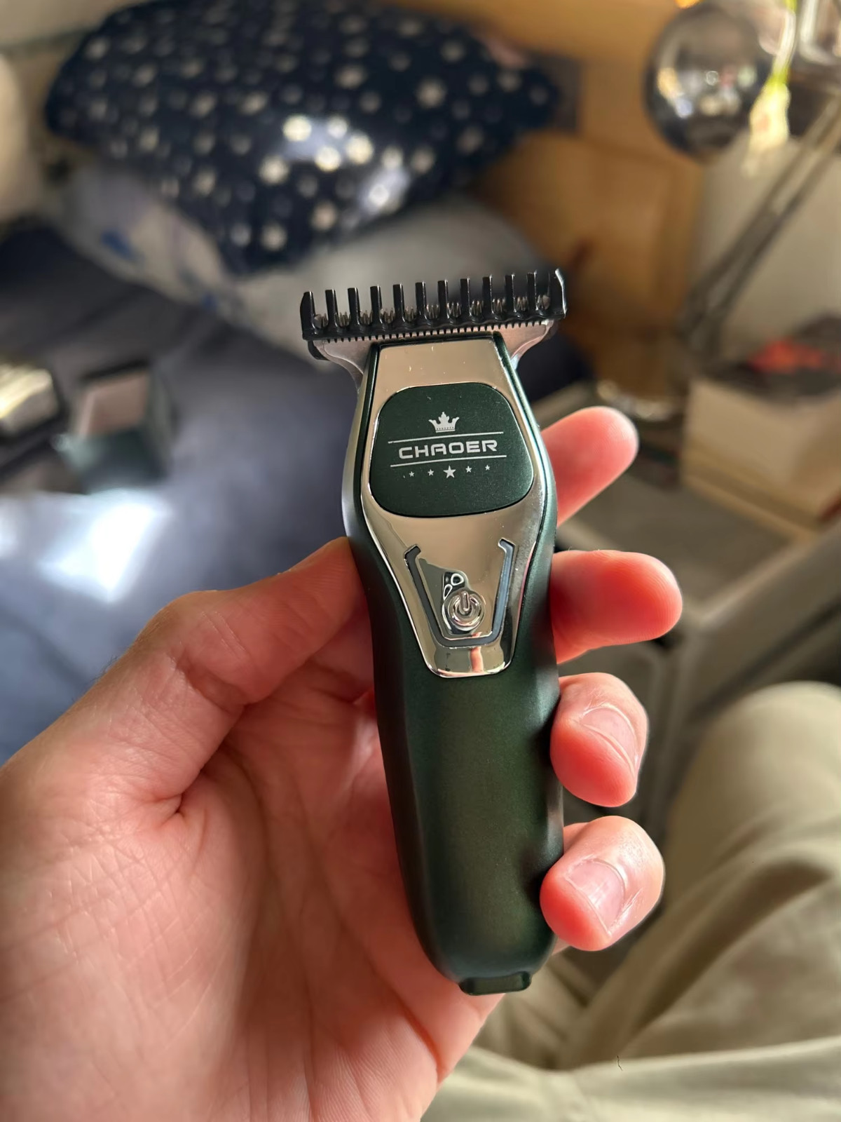 Hair Clipper for Barber Salon Men Shaver Electric Beard Trimmer 0 MM Cordless