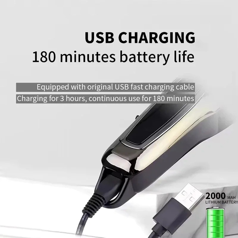 Professional Electric Cutting Machine Kemei Shaver Cordless Hair Trimmer Clipper
