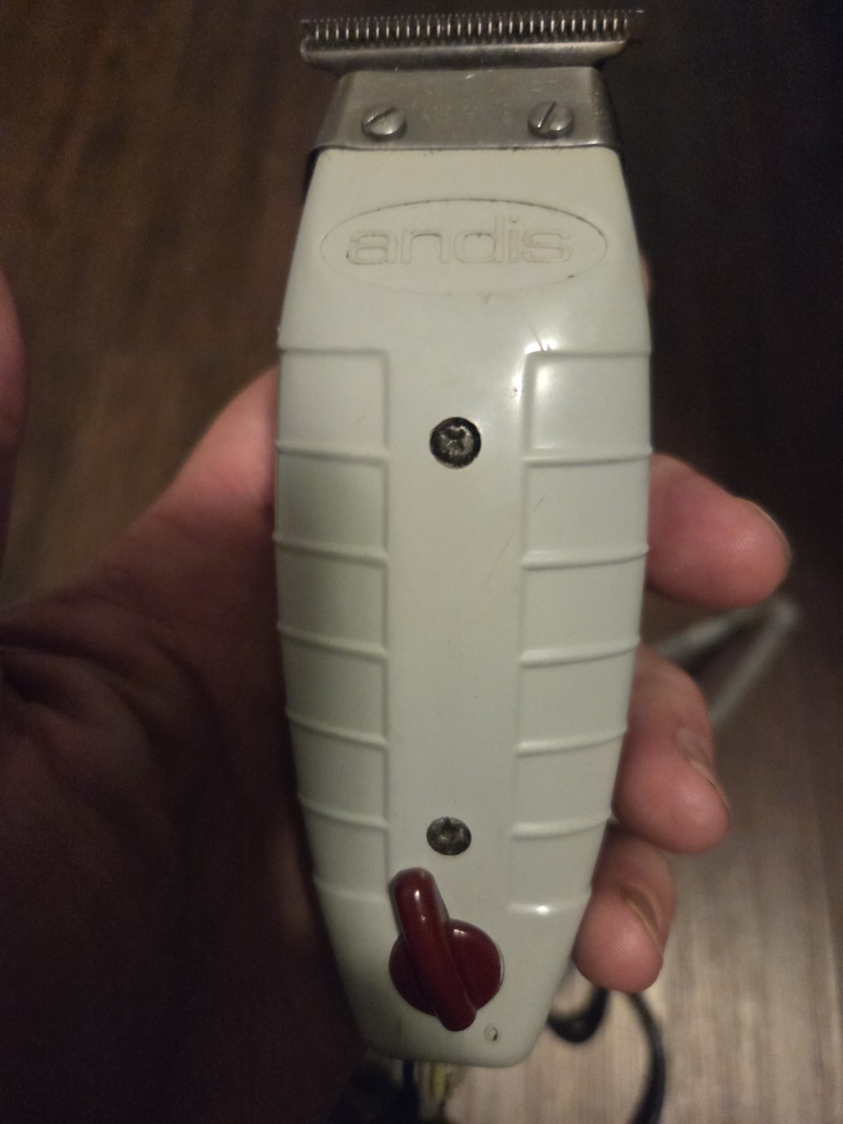 Andis Model G Corded Electric Hair Clipper/trimmer Gray, Square Blade, Tested.