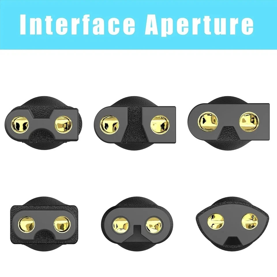 8 PCS Power Cord 5V USB Adapter for Hair Clippers,Beard trimmers Shavers