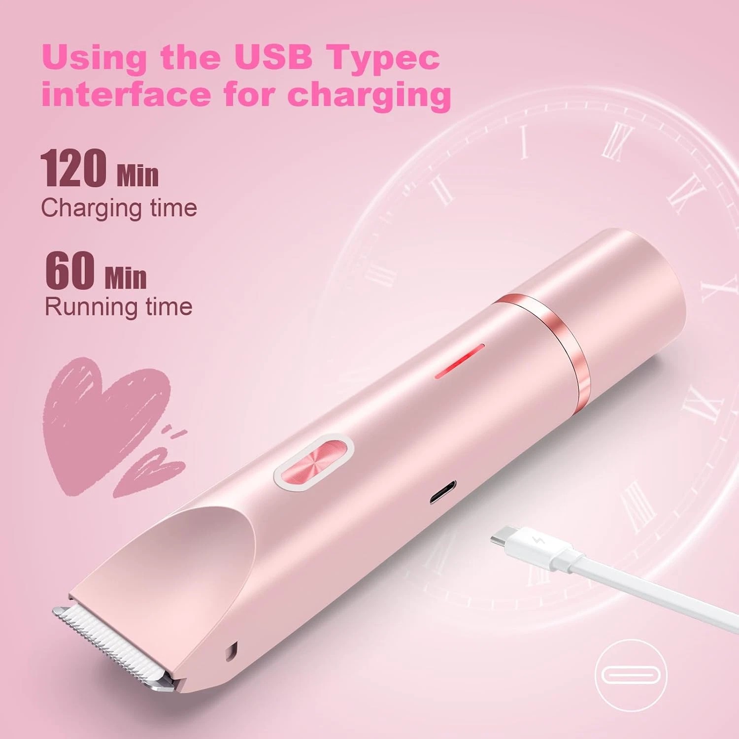 Women Bikini Shaver, 2 in 1 Dual Head Bikini Trimmer & Body Shave… Fast Ship