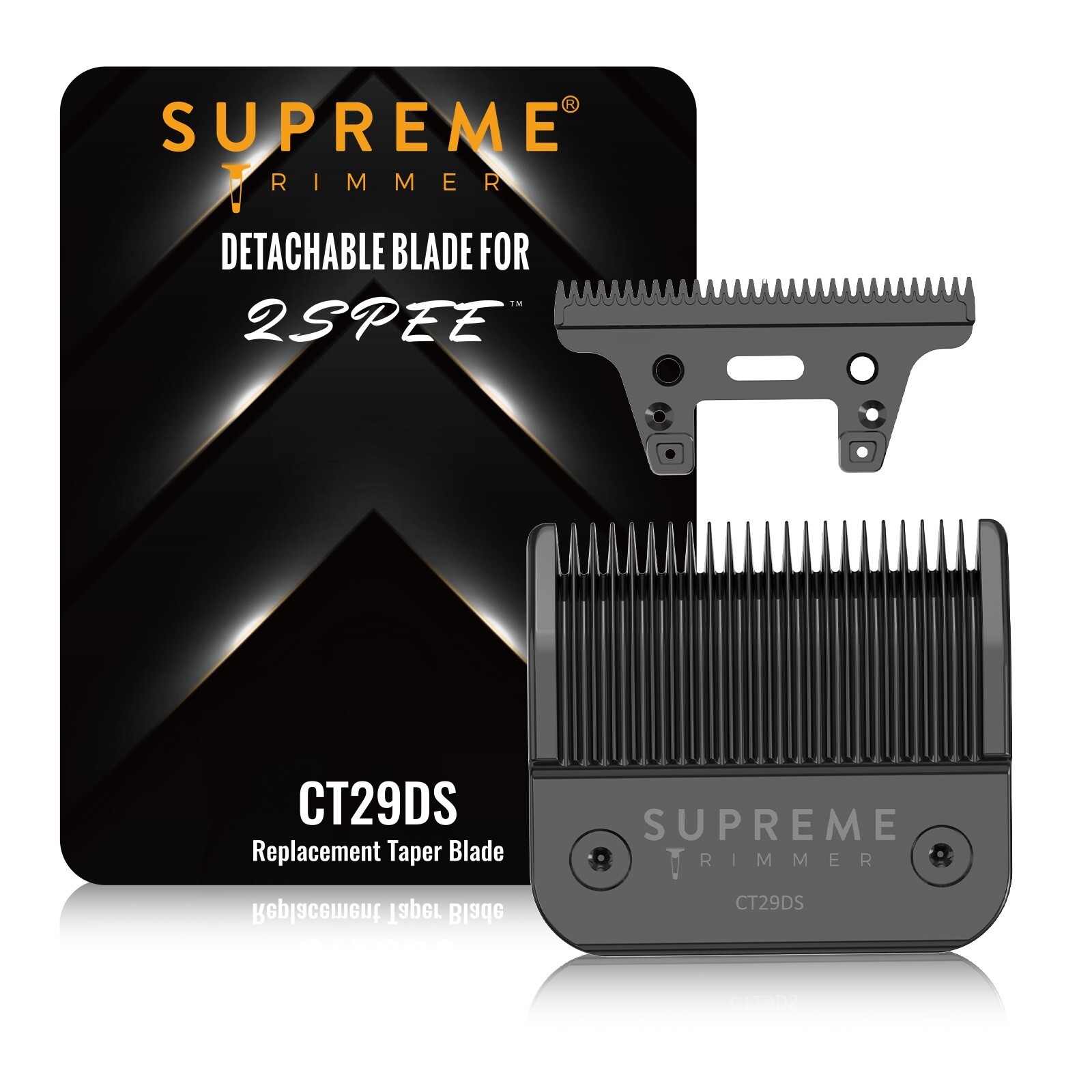 Supreme Trimmer Detachable Taper Blade for 2Spee Clipper | Removable CT29DS
