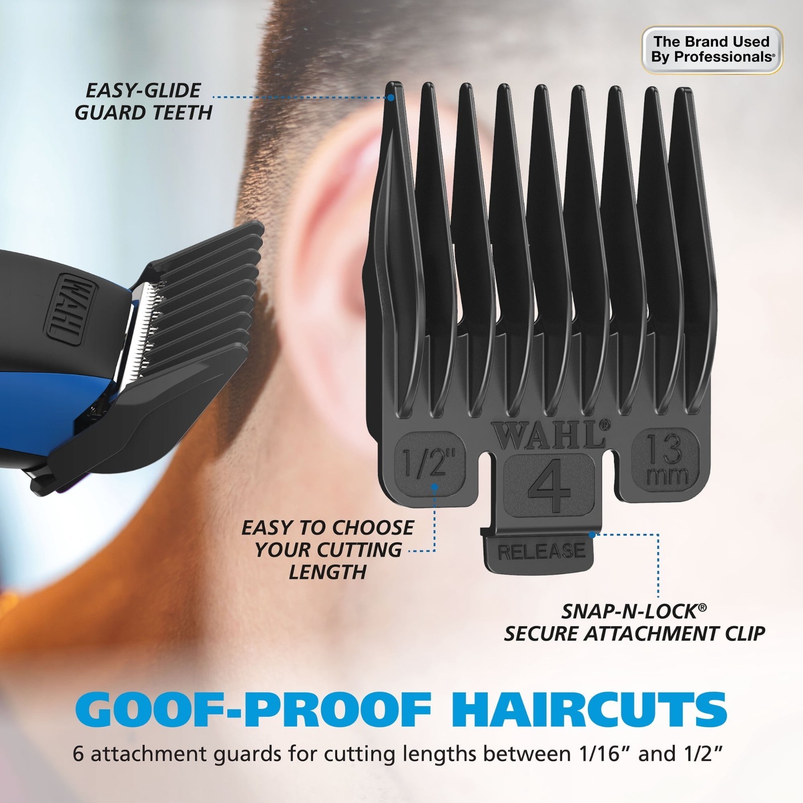 Wahl Close Cut Pro Cordless Hair Clipper Rechargeable 3028787 FREESHIP