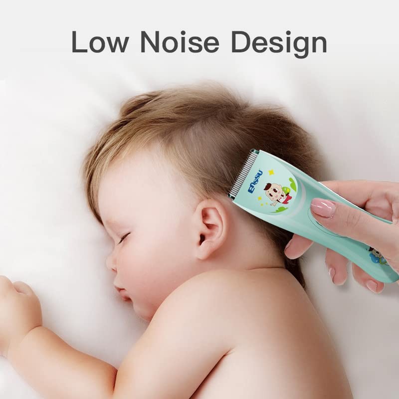 Baby Hair Clippers, Lower Noise Haircut Trimmers for Children with Autism and…