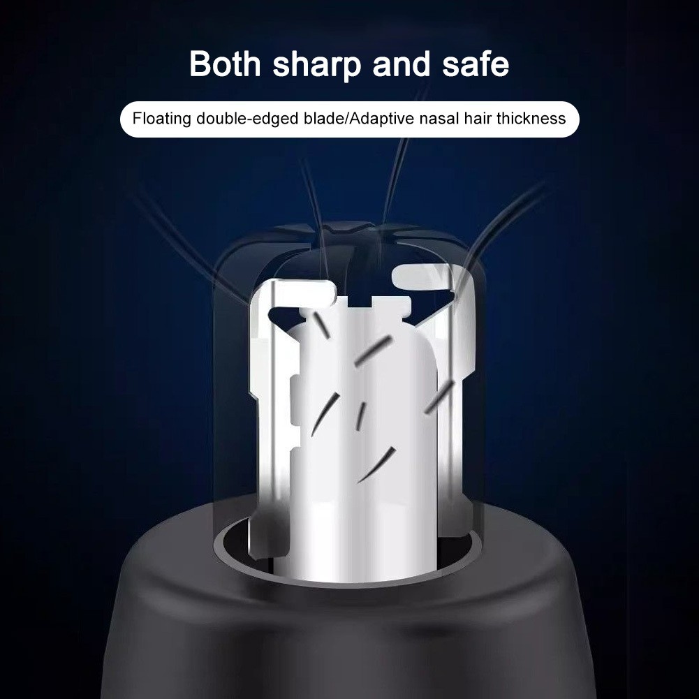 Rechargeable Ear & Nose Trimmer for Men Women- LED Display&Easy Clean Technology