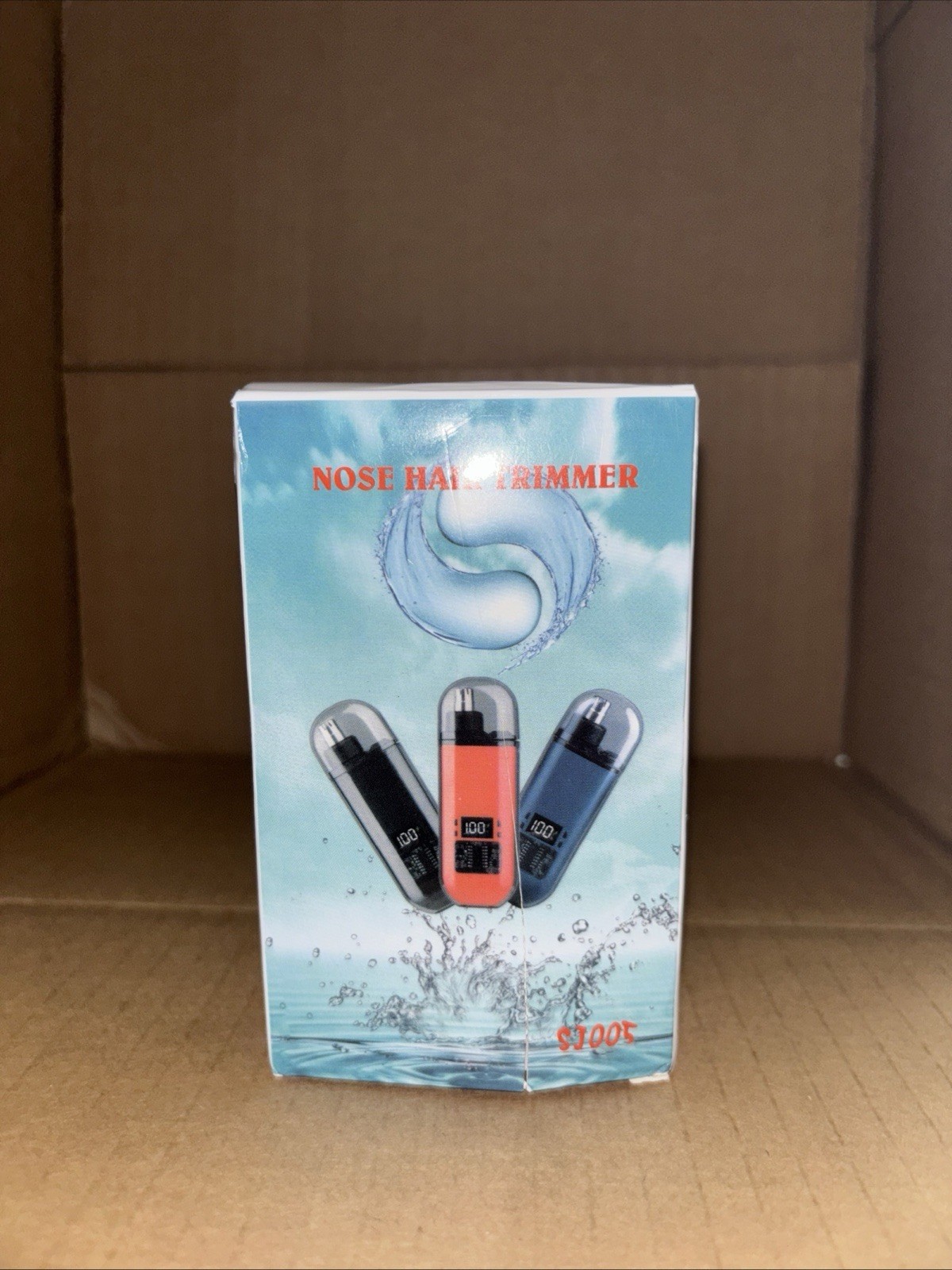 2 In 1 Electric Portable Ear Nose Hair Trimmer Clipper 2024 New Black