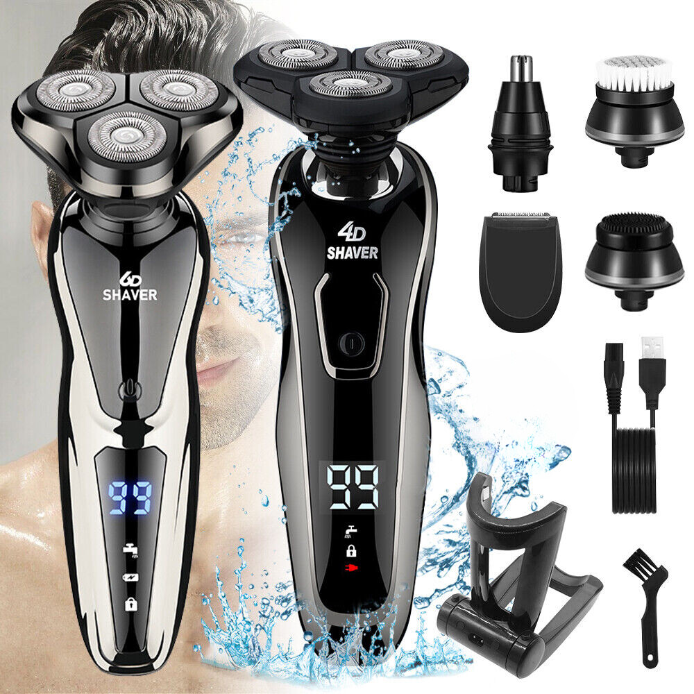 Men’s Electric Razor Cordless Shaver Beard Trimmer Shaving Machine Rechargeable