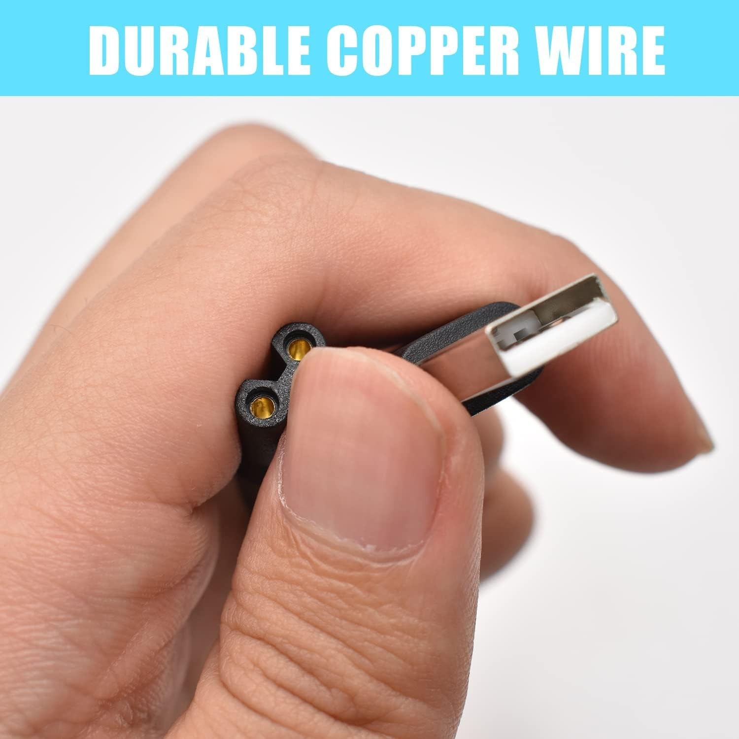 Durable Universal Charger for Clippers – 5V USB Charging Cable for Home & Travel