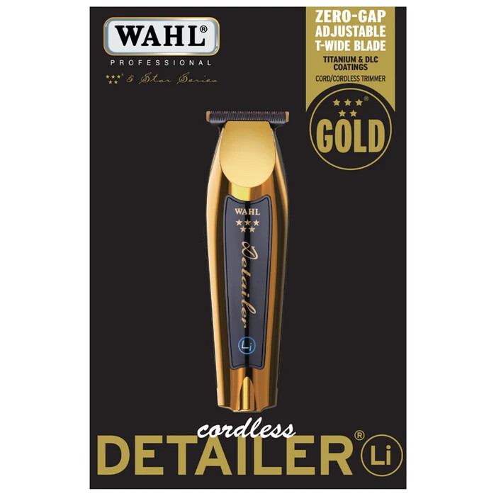 Wahl 5-Star Detailer Li Gold Trimmer 8171-700 Cord/ Cordless – BRAND NEW