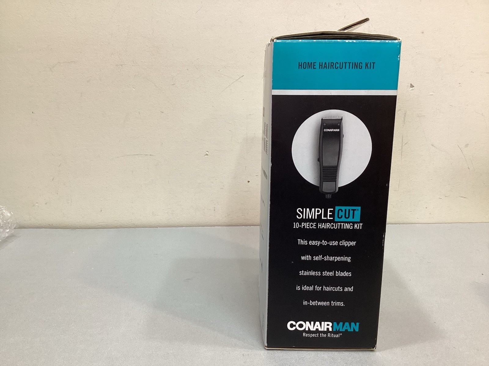 Conair Man Simple Cut Corded Hair Clippers Haircutting Kit 10 Piece Set CONAIR