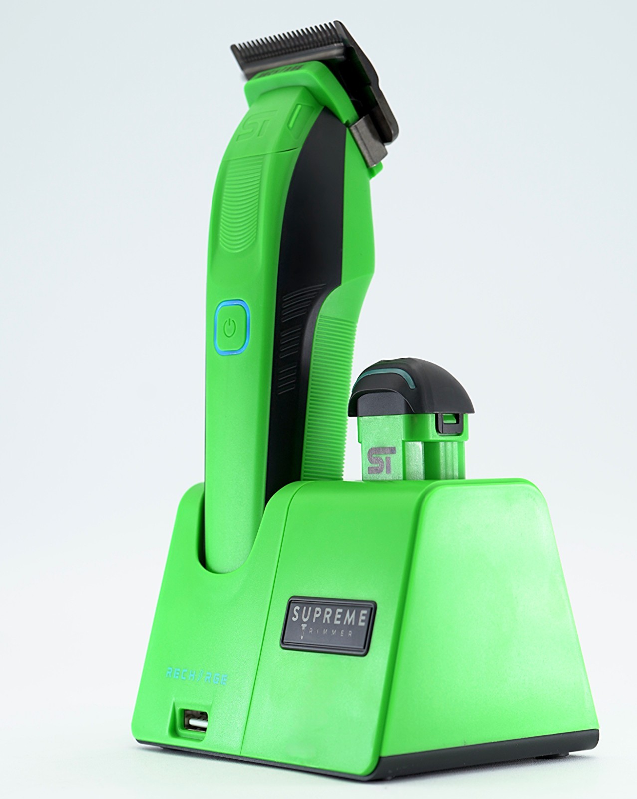 Product image Supreme Trimmer Recharge Clipper w/ DLC Taper Blade STC779 | Green