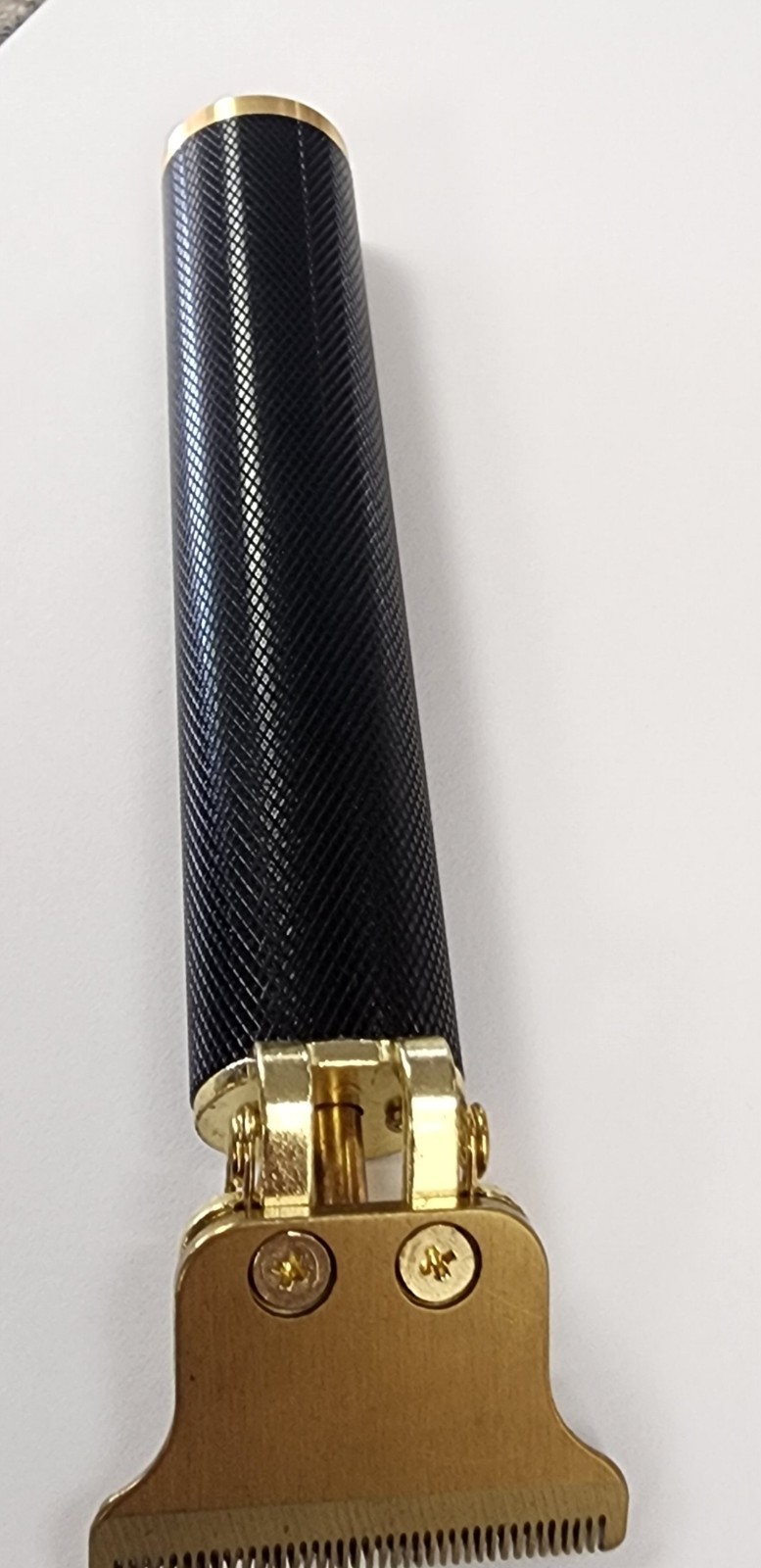 Vintage T9 Black Gold Beard & Hair Trimmer Cutter for Men – Professional