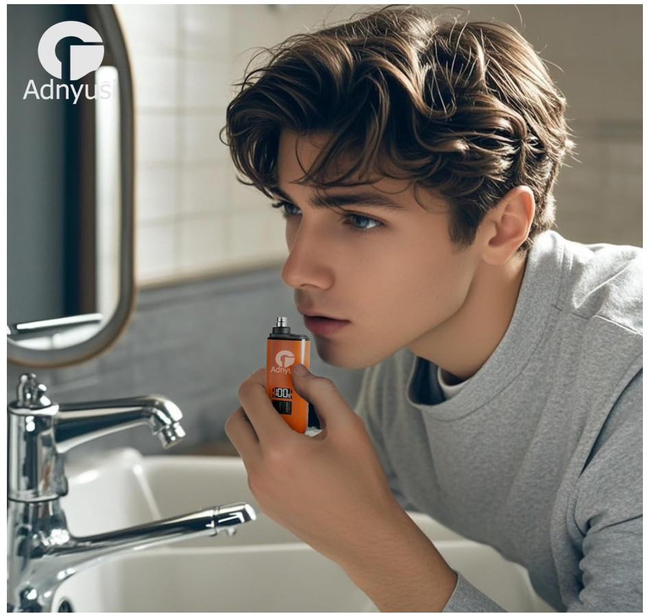 Nose Hair Trimmer, USB Charging Digital Display