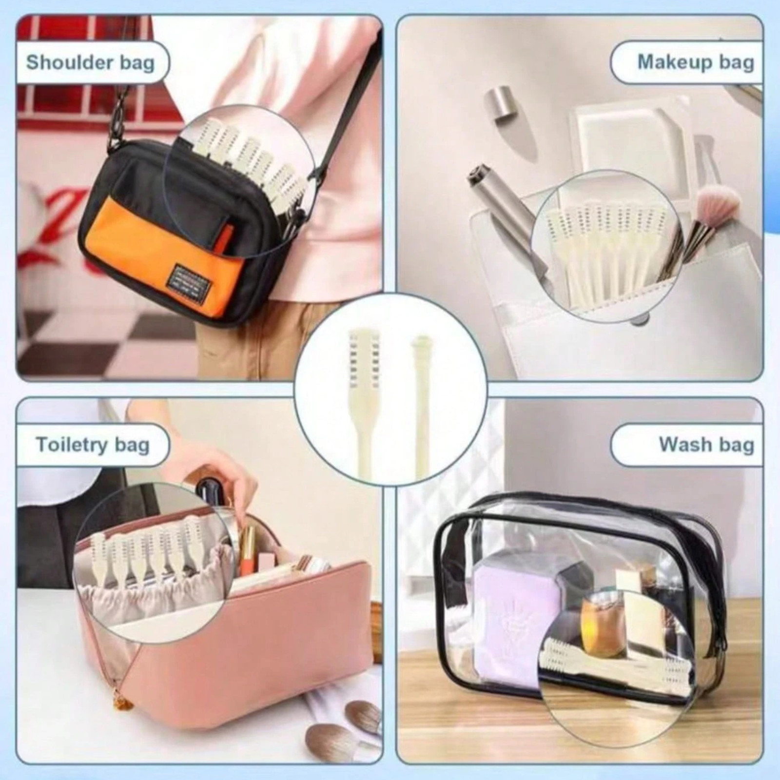2-in-1 Manual Nose Hair Trimmer Clipper Washable Portable Nose Hair Remover Tool