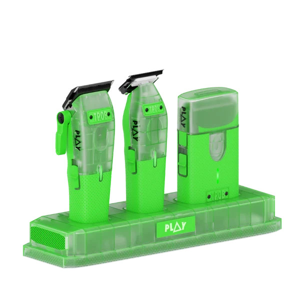 TPOB PLAY Mini Transparent Green Bundle – Clipper Trimmer Shaver