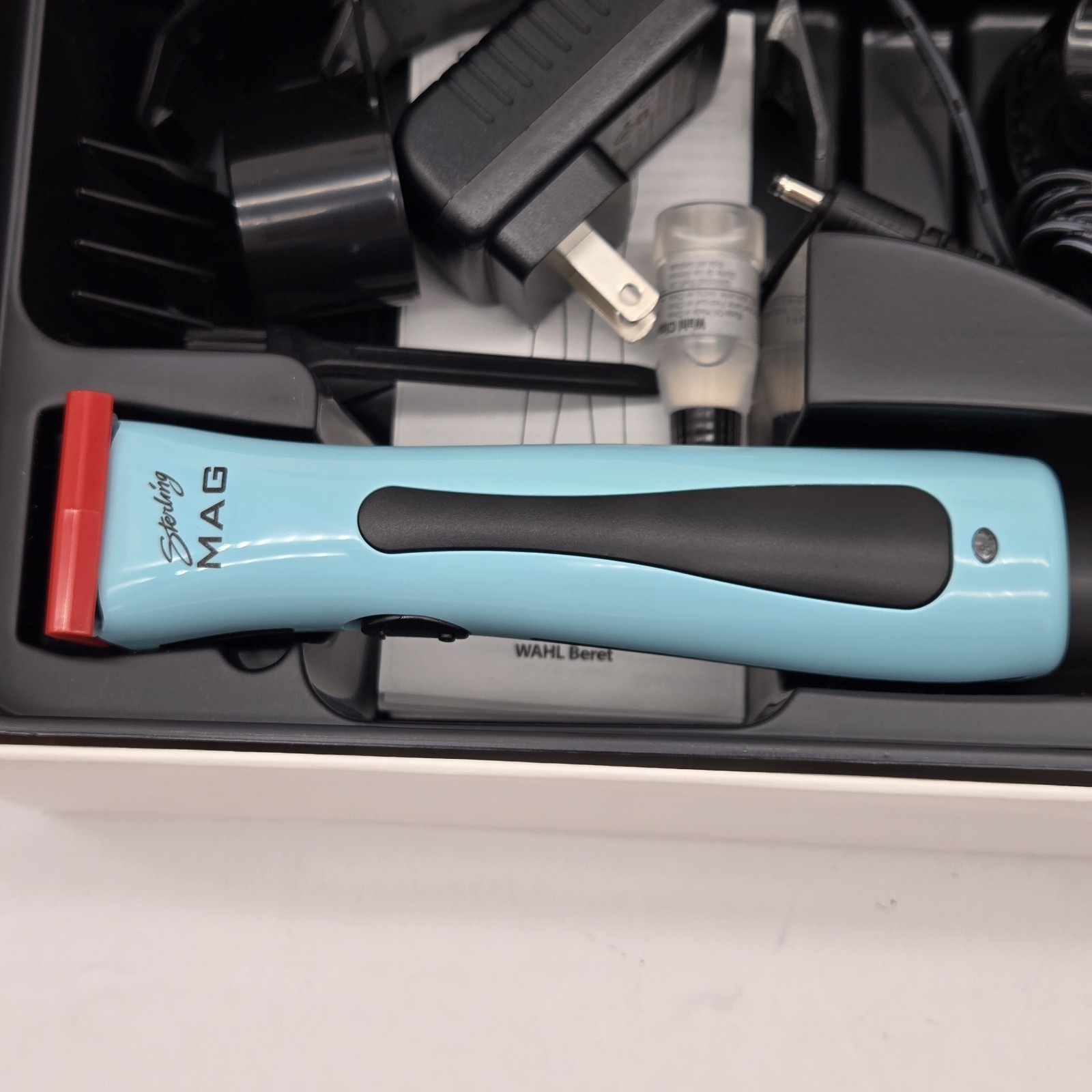 Wahl Sterling Limited Edition Lithium-Ion Cord/Cordless Mag Trimmer Blue