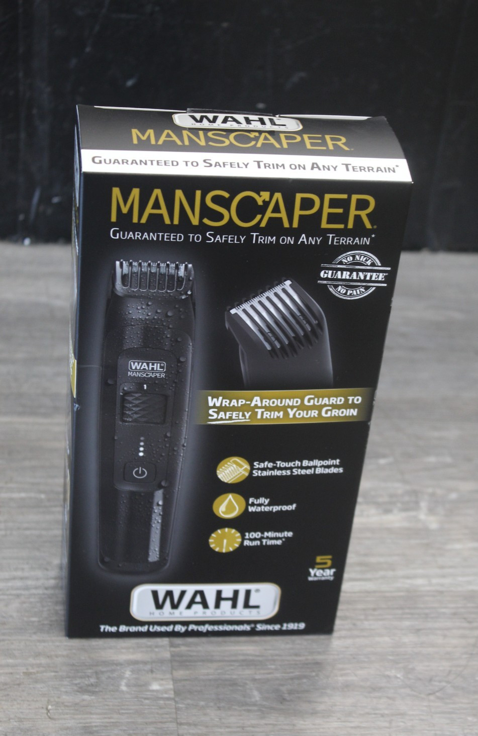 WAHL MANSCAPER Rechargeable Body Groomer 5618-100 – NEW – SEALED