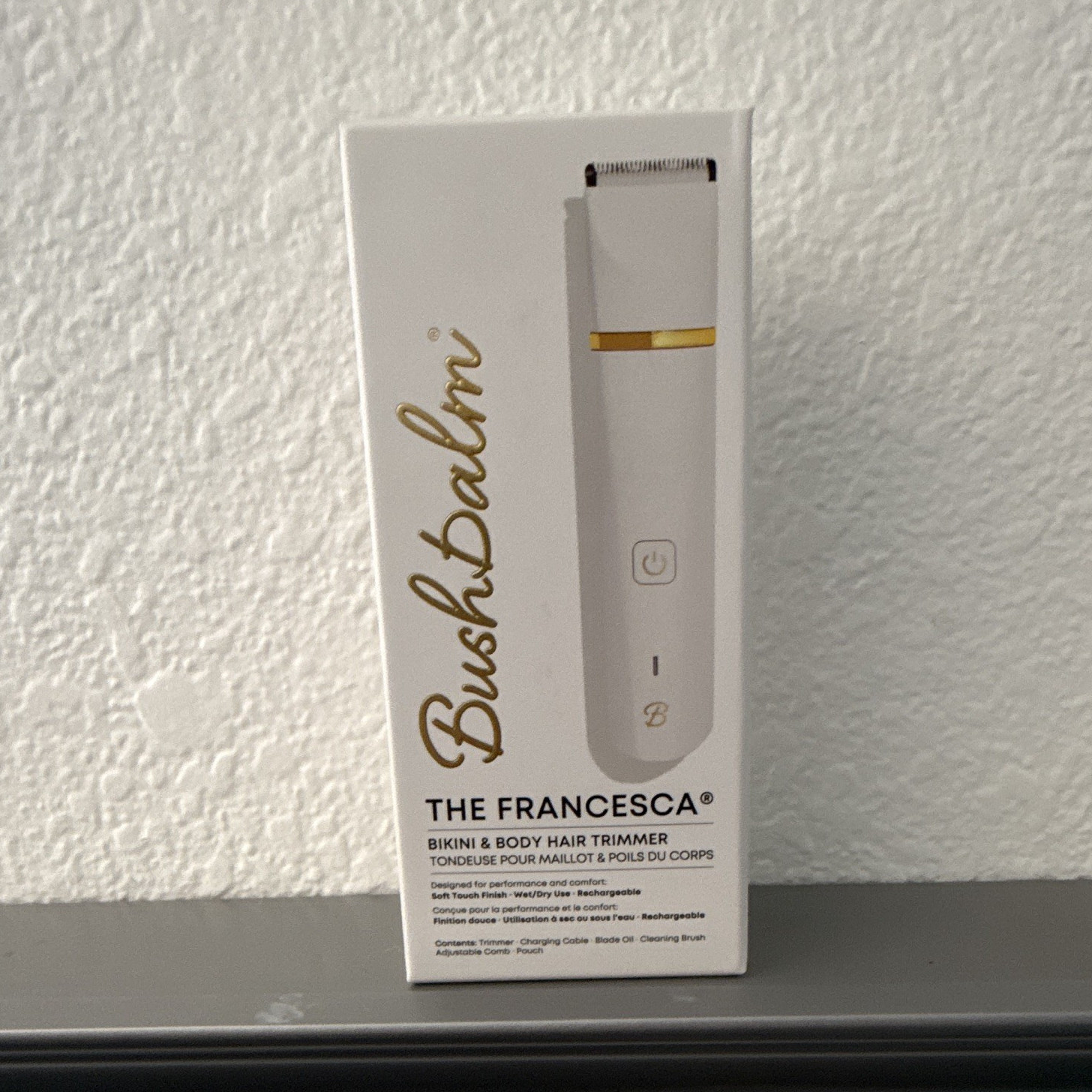 Bushbalm The Francesca Bikini & Body Trimmer Cordless Waterproof