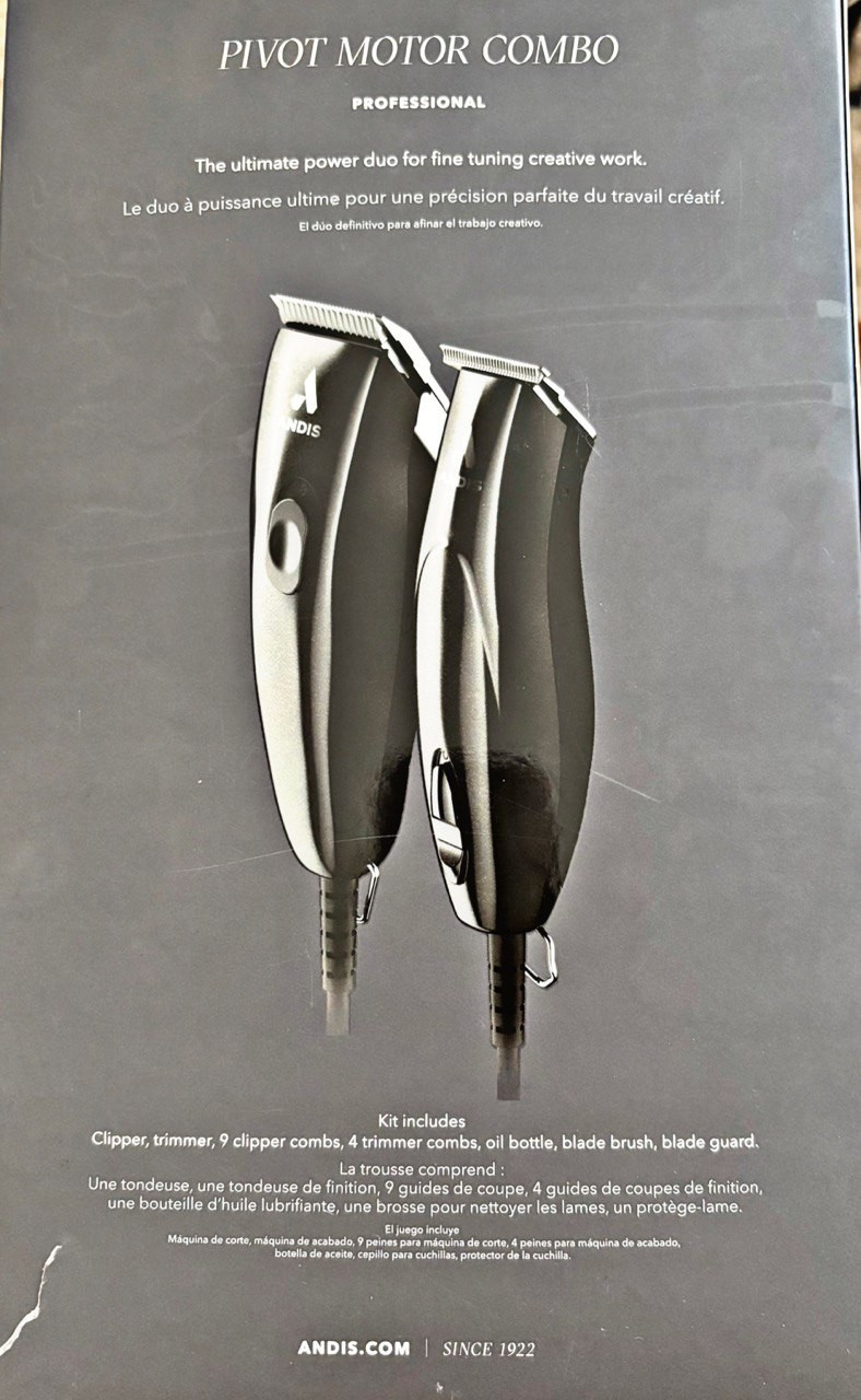 andis pivot motor combo clippers