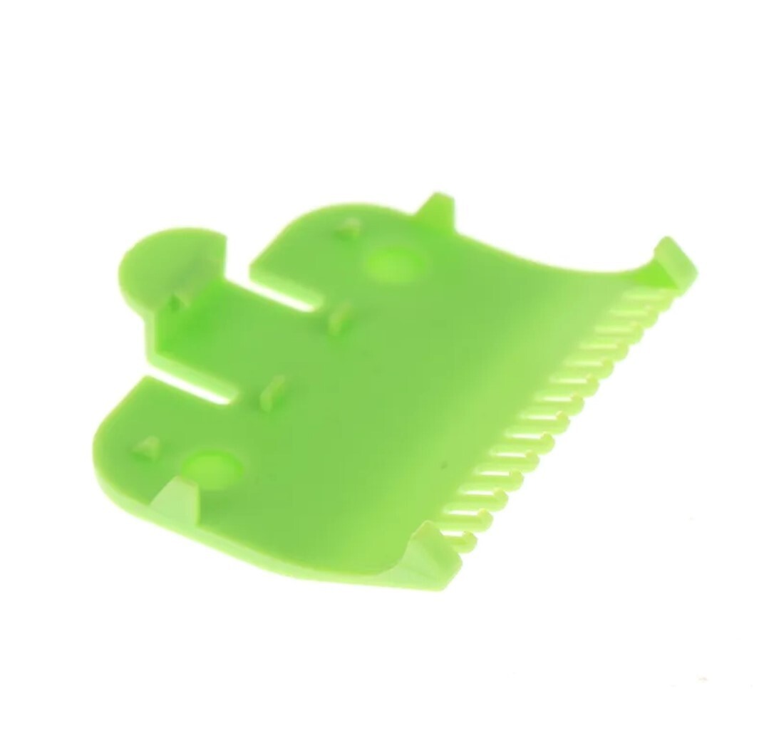 3Pcs 1.5mm Professional Cutting Guide Comb Hair Clipper Cutting Green