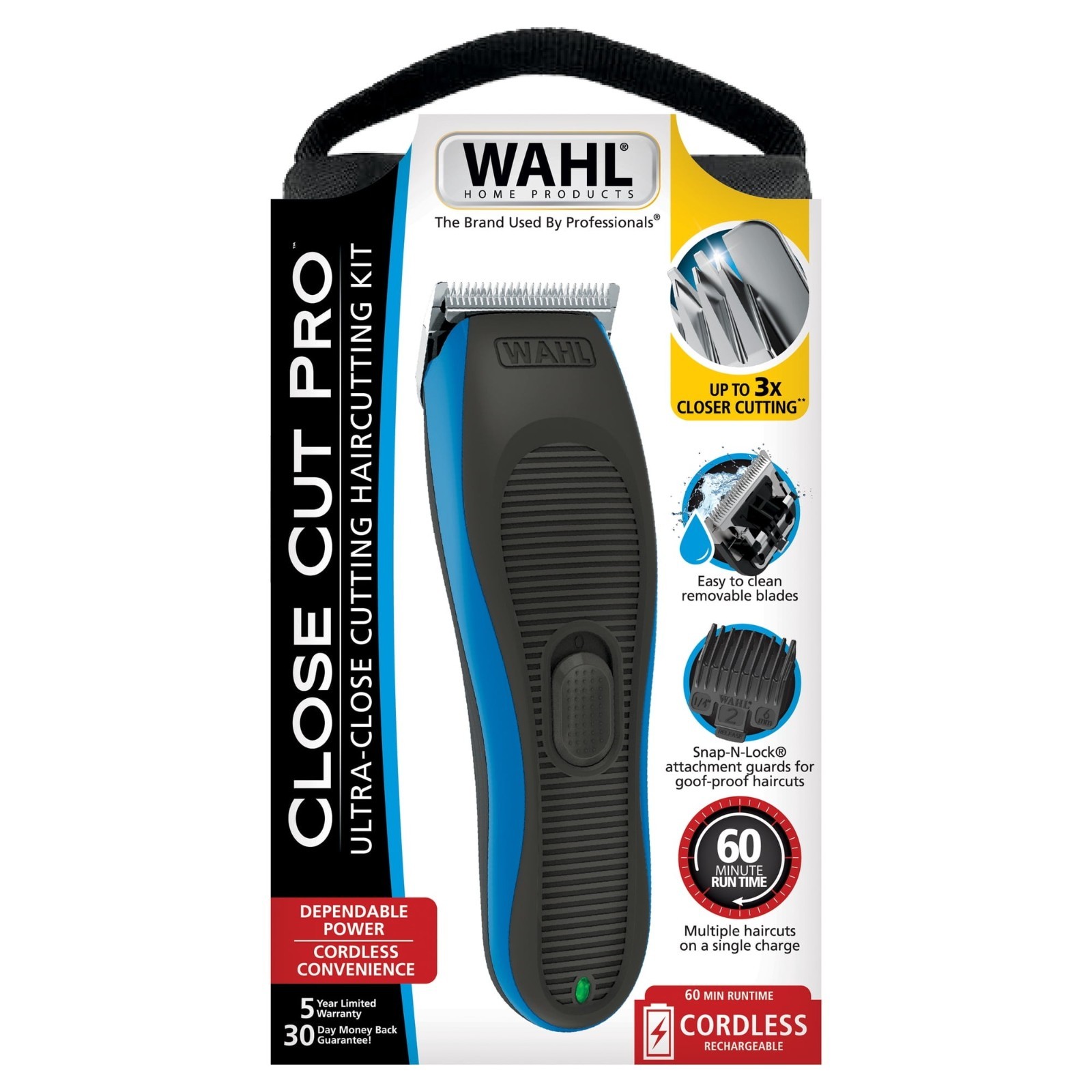 Wahl Close Cut Pro Cordless Hair Clipper Rechargeable 3028787 FREESHIP