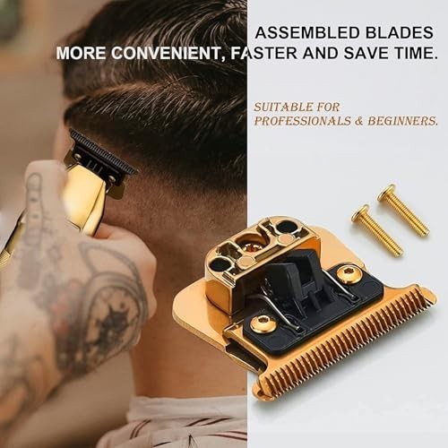 Replacement Trimmer Blades for BaByliss PRO FX787 & FX726 – DLC 2.0 Gold (1PC)