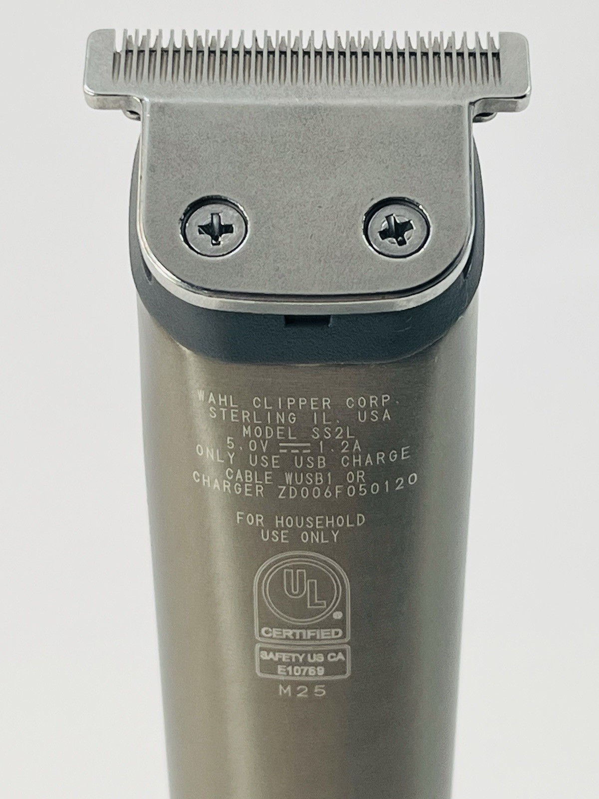 Wahl Stainless Steel Lithium Ion 2.0+ Beard Trimmer Kit Model 9864 Open Box