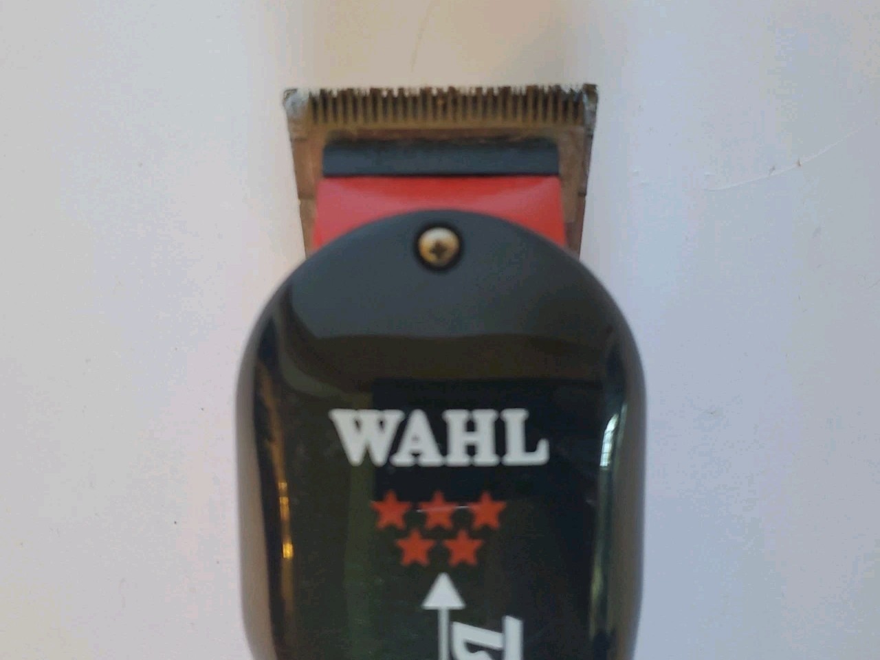 Wahl Professional 5 Star Balding Clipper Red Black 8110 And 8 Pack Cutting Guide