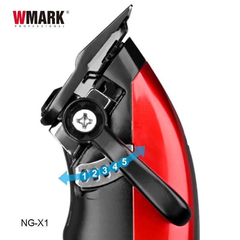 Wmark NG-X1 Cordless Magnetic Motor Clipper + Magnetic Guards – Pro Hair